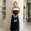Vestido París negro y blanco