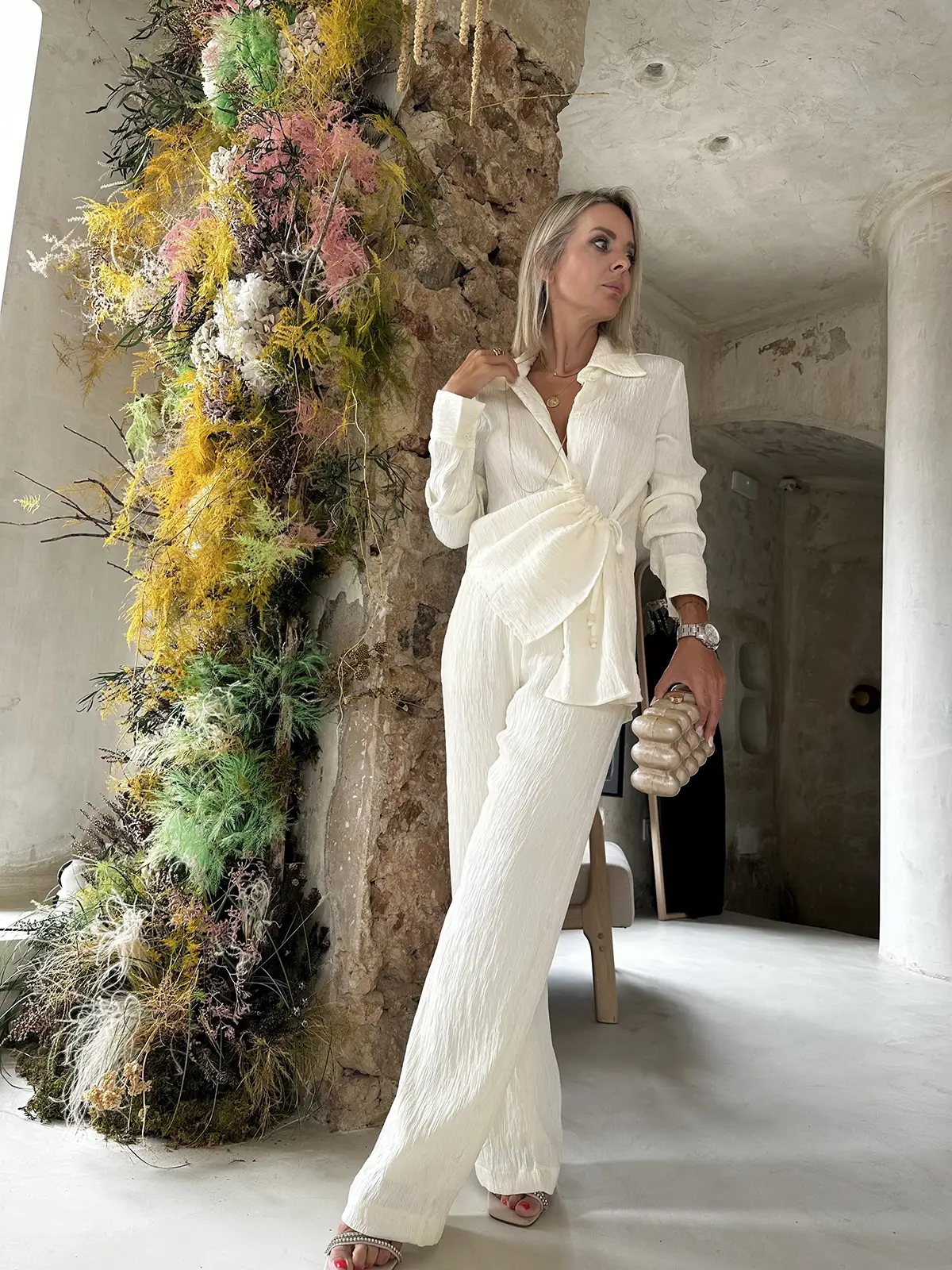 Conjunto Encanto de Marfil