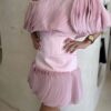 Vestido Perugia, Vestido midi en rosa