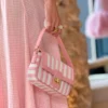 Mikonos Bolso de Rayas Rosa Mujer | El Armario de Diana