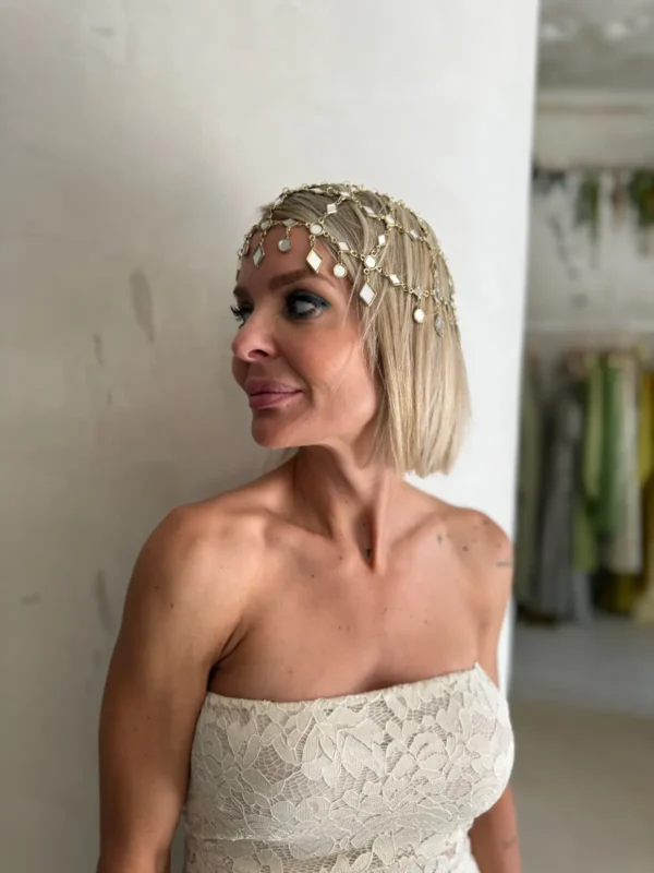 Diadema Satinada con Nudo Milán
