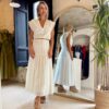 Conjunto blanco bordado Capri