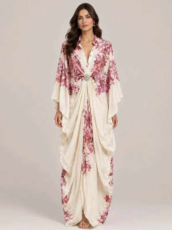 Vestido Largo Estampado Verona