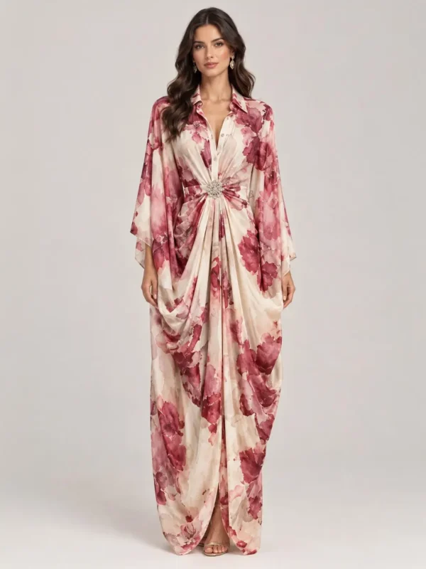 Vestido Largo Floral Siena