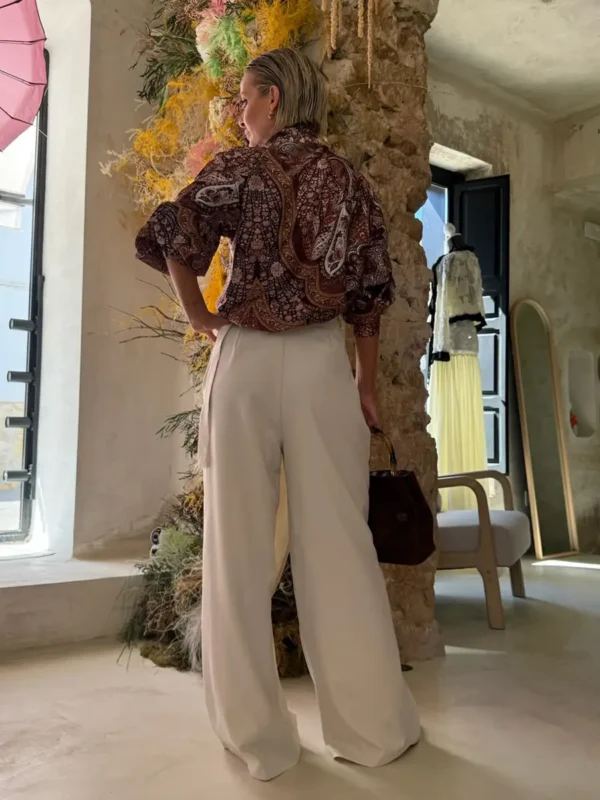 Pantalón Largo Pareo Beige