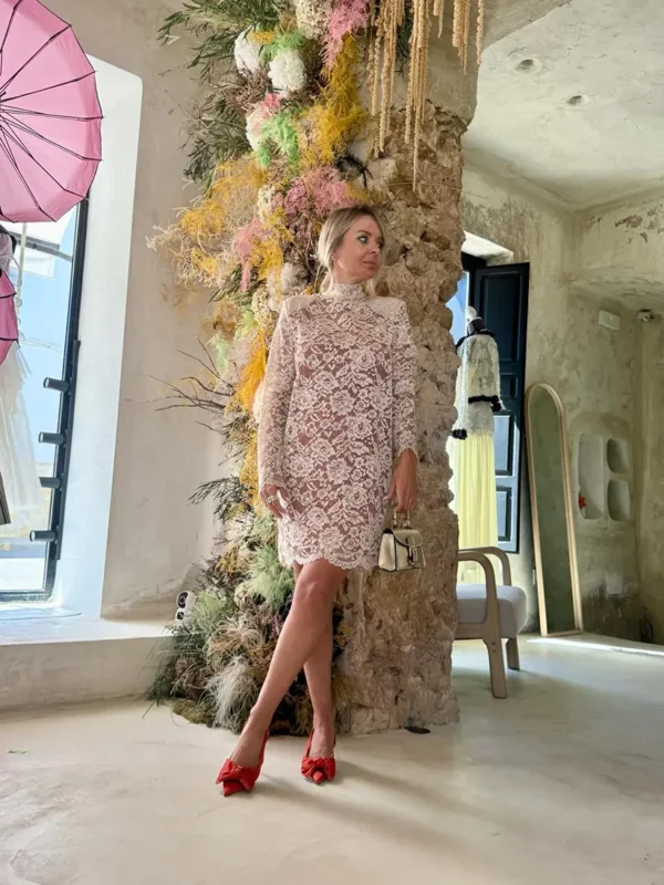 Vestido encaje