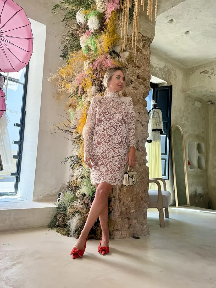 Vestido encaje