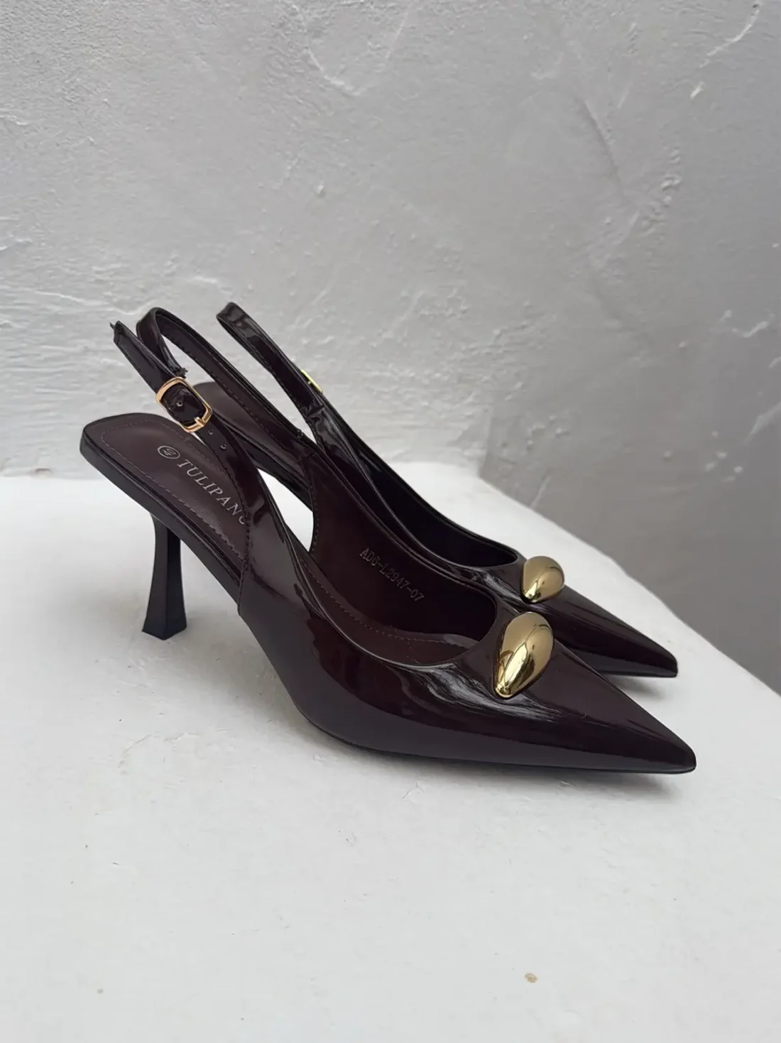 Stiletto marrón Viena