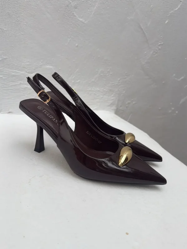 Stiletto marrón Viena